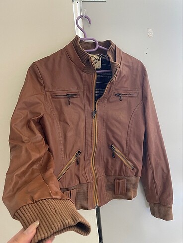 40 Beden Vintage deri ceket