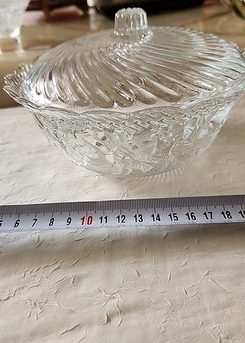 Şeffaf Desensiz Cam Tabak - Görsel 3