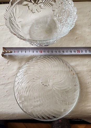 Şeffaf Desensiz Cam Tabak - Görsel 4