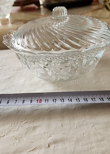 Şeffaf Desensiz Cam Tabak - Görsel 2