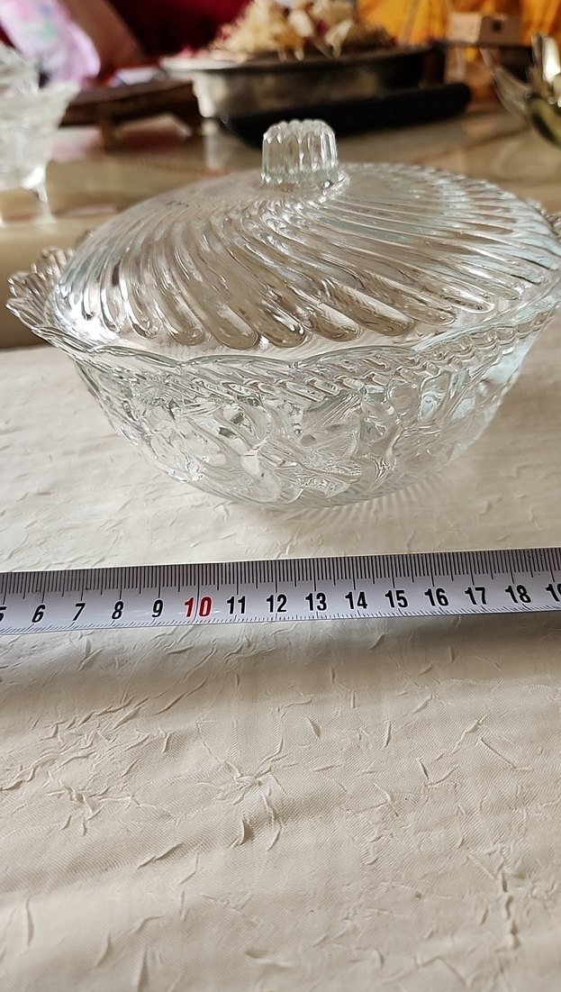 Şeffaf Desensiz Cam Tabak - Görsel 3