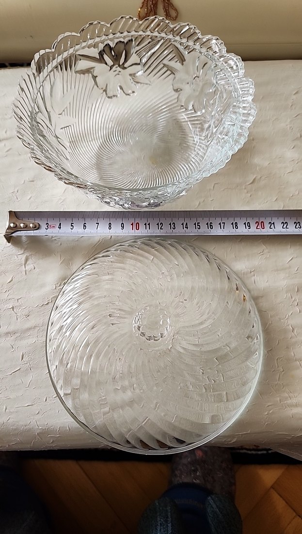 Şeffaf Desensiz Cam Tabak - Görsel 4