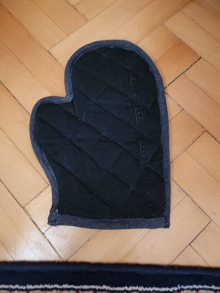 Siyah Fırın Eldiveni - Görsel 2