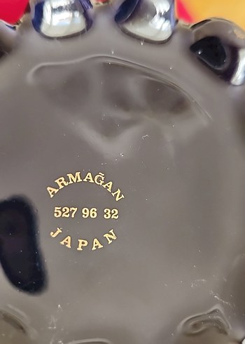 EFLATUN Çiçek Desenli Antika Gaz Lambası