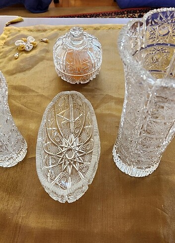  Beden Kristal vazolar sekerlikler gondol takimi