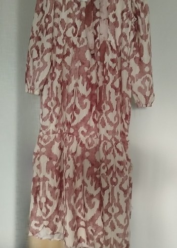 Bordo Batik Desenli Hamile Bluzu - Görsel 3