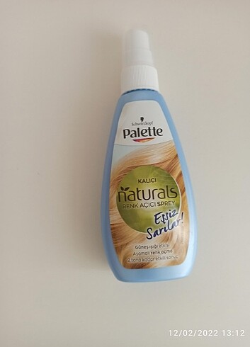 Palette kalıcı renk açıcı