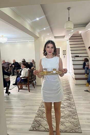 s Beden Zara s beden beyaz elbise