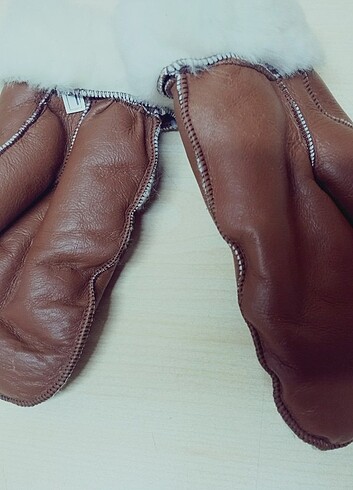 Koyun postu çocuk eldiven - Görsel 4