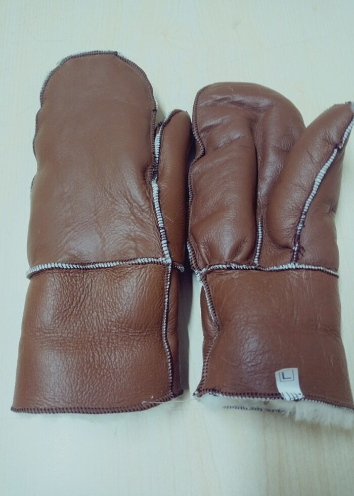 Koyun postu çocuk eldiven - Görsel 2