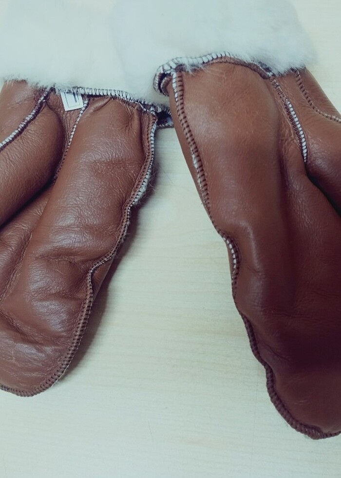 Koyun postu çocuk eldiven - Görsel 4