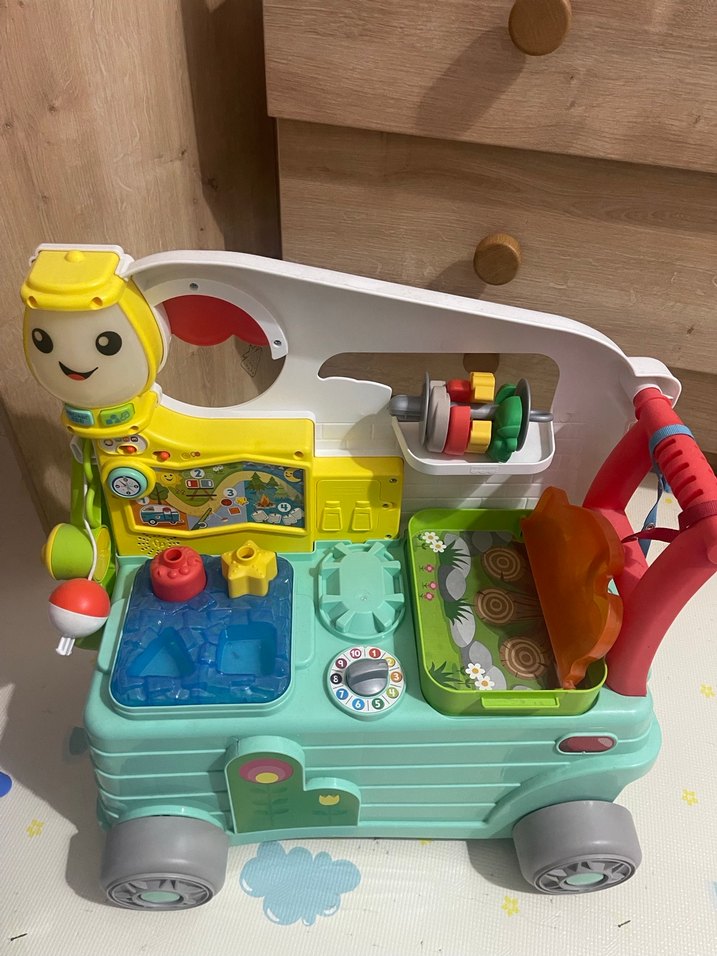 Fisher Price Eğlen ve Öğren 3 ü 1 Arada Karavan Yürüme
Yardımcıs - Görsel 2