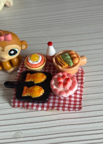 Lps minislere, my little ponylere uygun yemek seti - Görsel 4