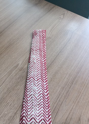 Beden Modern Bordo Gri Desenli Erkek Kravat