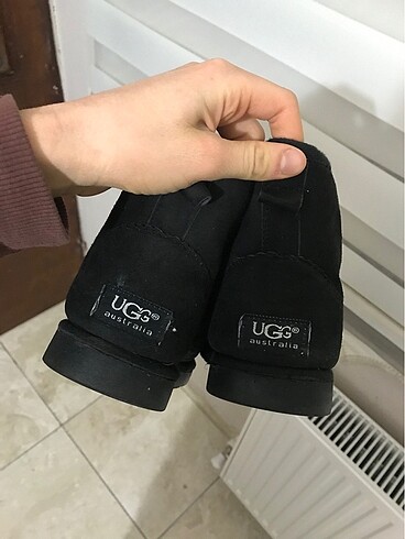 Kullanılmış ugg sildim temizledim