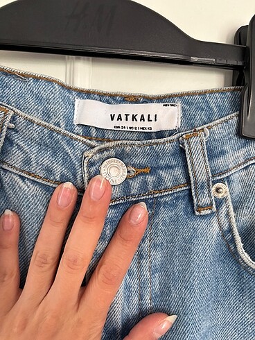 xs Beden Vatkalı Jean