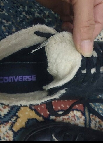 37 Beden siyah Renk converse spor ayakkabı 