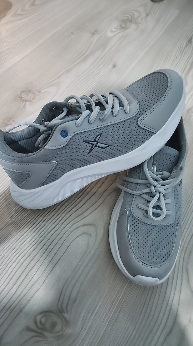 Gri  Spor Kadın  erkek Sneakers - Görsel 2