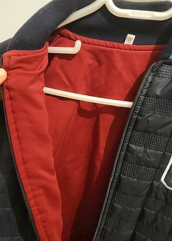 Erkek Çocuk Siyah Fermuarlı Ceket mevsimlik mont - Görsel 2