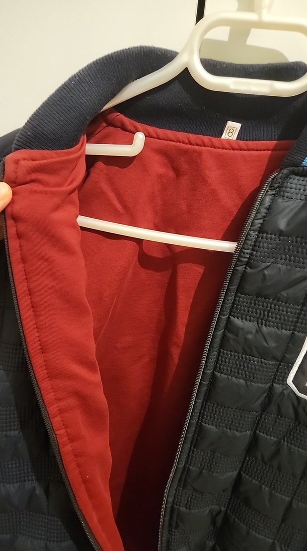 Erkek Çocuk Siyah Fermuarlı Ceket mevsimlik mont - Görsel 2