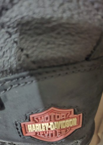 orjinal Siyah Harley-Davidson 37 numara bayan Bot - Görsel 6