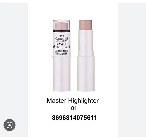 Gabrini Master Stick Highlighter 01