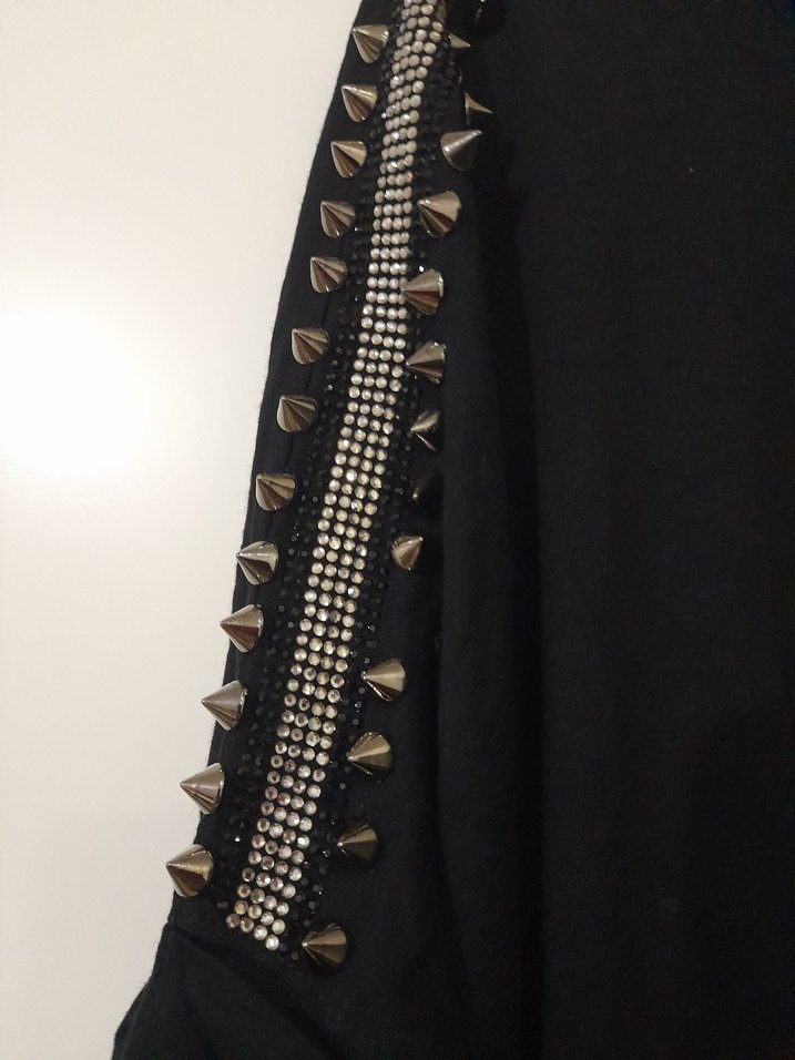 DSQUARED Siyah Kemerli Pamuk Tişört - Görsel 3