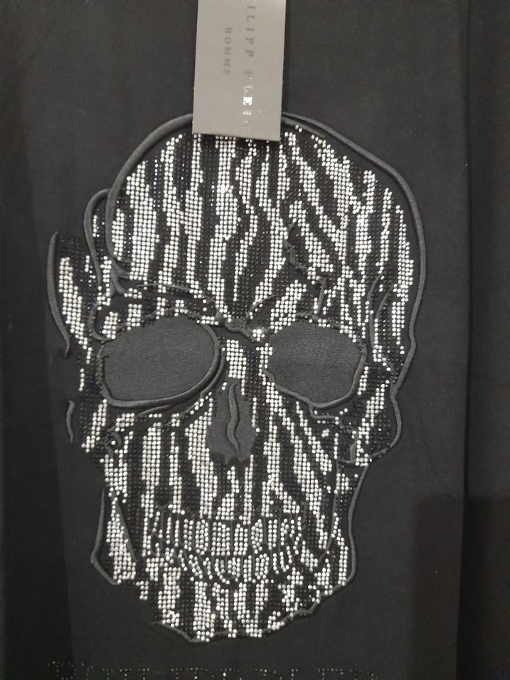 Kadın Siyah Goth Baskılı Tişört - Görsel 2