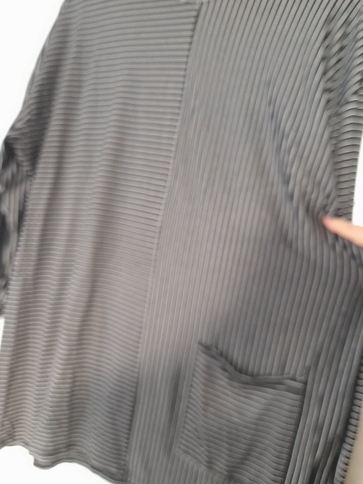 Çizgili Siyah  Tunik - Görsel 5