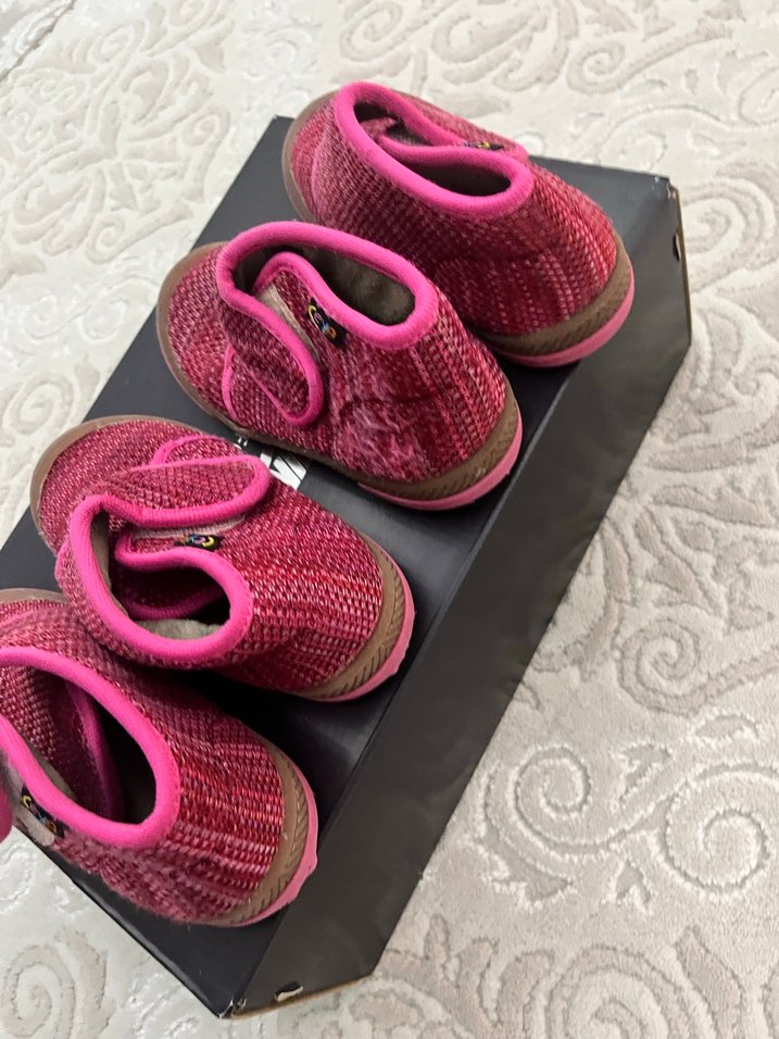 Ceyo Kızlar için Pembe Sıcak panduf - Görsel 3