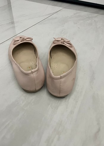 Pudra kız çocuk deri Babet - Görsel 2