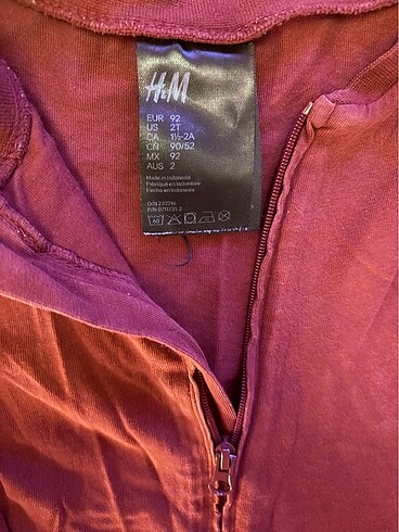 24-36 Ay Beden H&M ince uyku tulumu