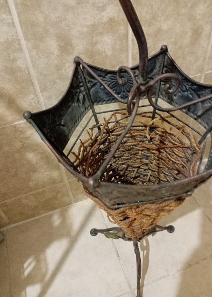 Ferforje gazetenin ve şemsiyelik - Görsel 4