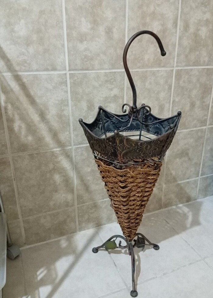 Ferforje gazetenin ve şemsiyelik - Görsel 5