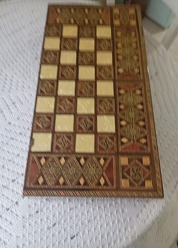 Hatemi işlemeli tavla - Görsel 4