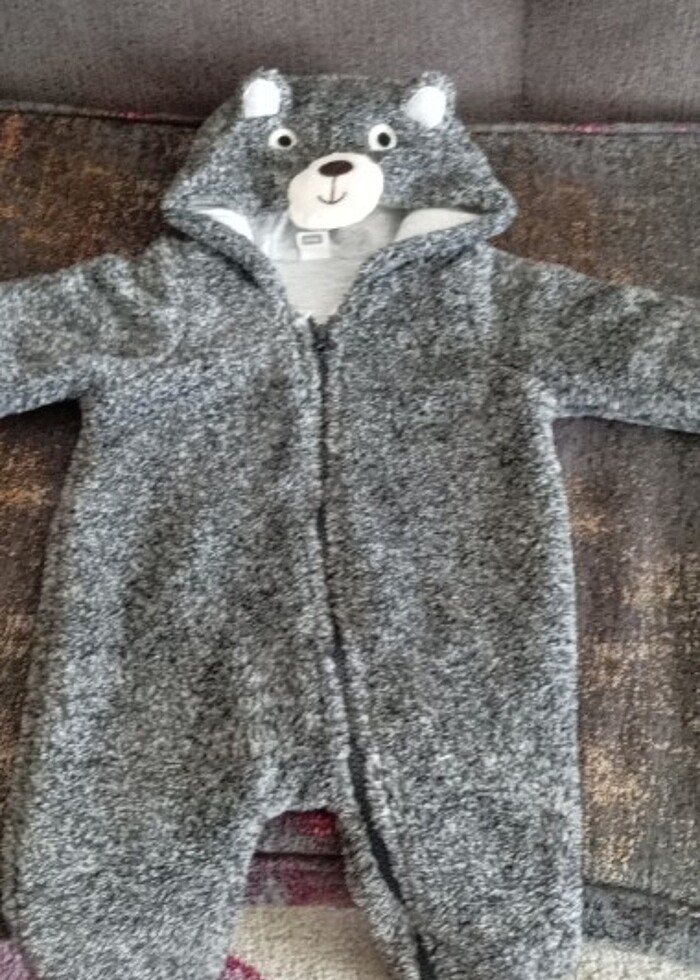 Pamuklu polar tulum - Görsel 2