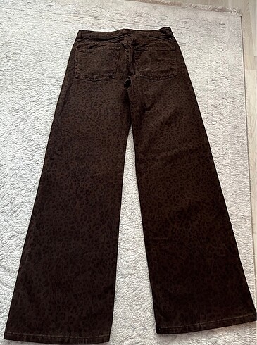 36 Beden Zara Leopar Desenli Jean