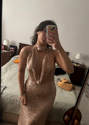 m Beden ZARA PAYET ELBİSE