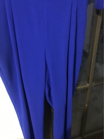 Moda ilgi marka tril kumaş tulum - Görsel 6