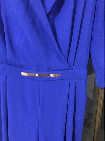 Moda ilgi marka tril kumaş tulum - Görsel 5