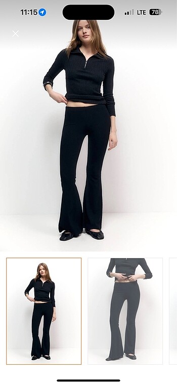 Pullandbear strec ispanyol paca pantolon