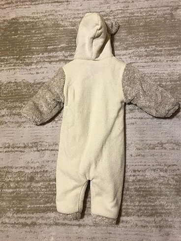 Babydoll Kışlık bebek peluş tulum
