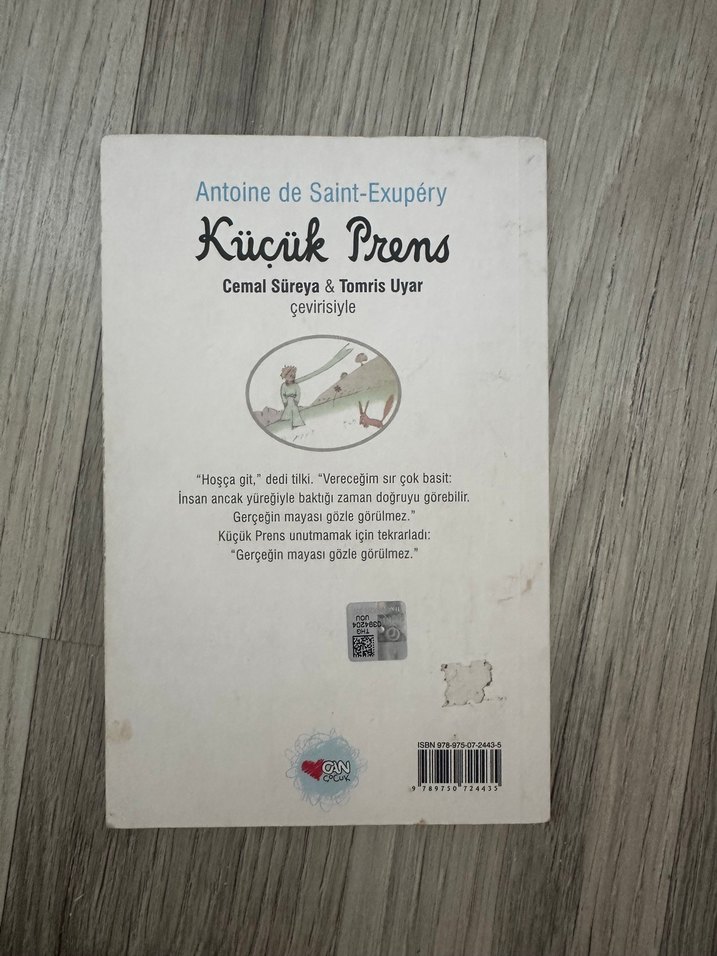Küçük Prens - Antoine de Saint-Exupéry - Görsel 2