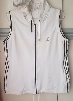 DAİDO Marka Kapişonlu Fermuarlı Sweat/Yelek