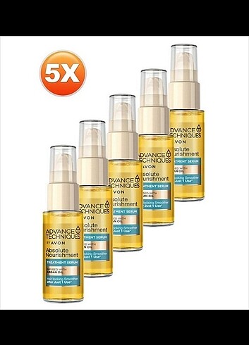 5 adet Argan yağı saç serumu 