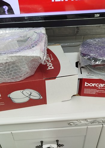 2 li borcam fırın kabı... - Görsel 4