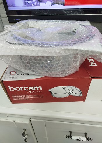 2 li borcam fırın kabı... - Görsel 3