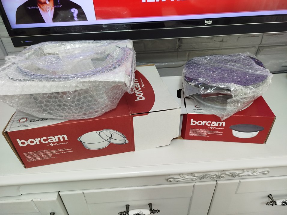 2 li borcam fırın kabı... - Görsel 4