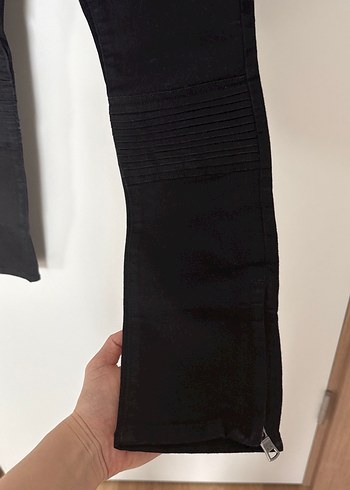 Armani Siyah Kot Pantolon - Görsel 4