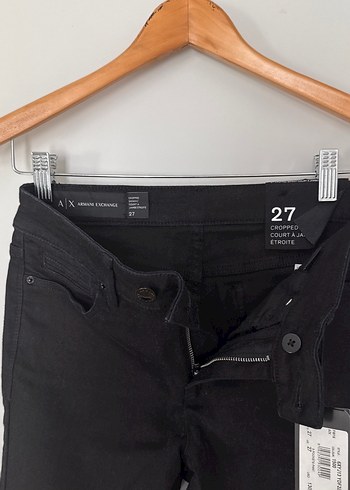 Armani Siyah Kot Pantolon - Görsel 3